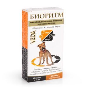 Биоритм для собак средних размеров (10-30 кг)