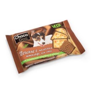 Choco dog® печенье в молочном шоколаде