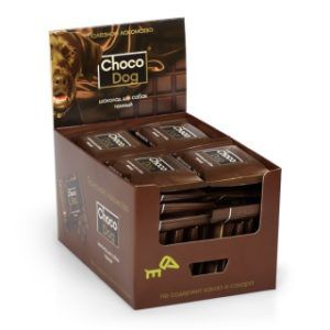 Choco dog® шоколад для собак тёмный в шоу-боксе