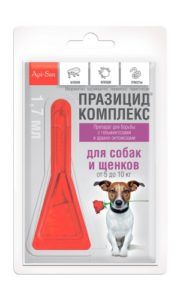 Празицид-комплекс для собак и щенков от 5 до 10 кг