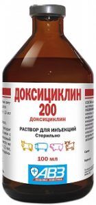 Доксициклин 200 раствор для инъекций